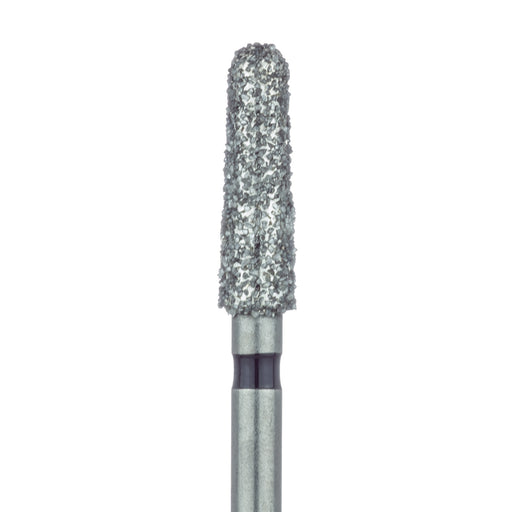 Round End Taper Chamfer Diamond Bur, 2.5mm Ø, Super Coarse, FG - 850H-025-FG - Avtec Dental