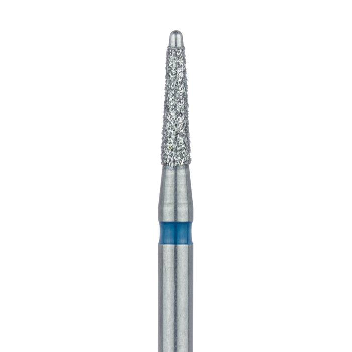Safe End Taper Diamond Bur, 1.4mm Ø, Medium, FG - 851-014-FG - Avtec Dental