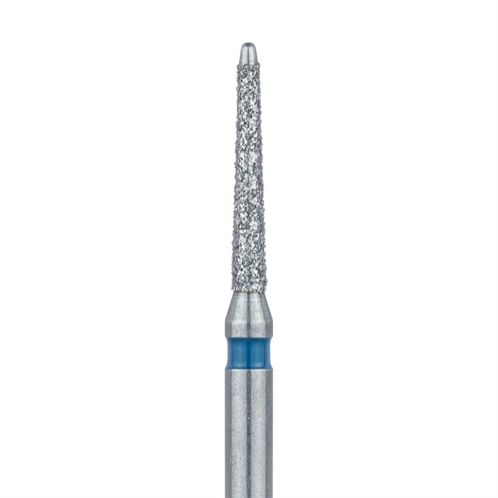 Long Safe End Diamond Bur, Taper, 1.2mm Ø, Medium, FG - 851L-012-FG - Avtec Dental