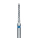 Long Safe End Diamond Bur, Taper, 1.2mm Ø, Medium, FG - 851L-012-FG - Avtec Dental