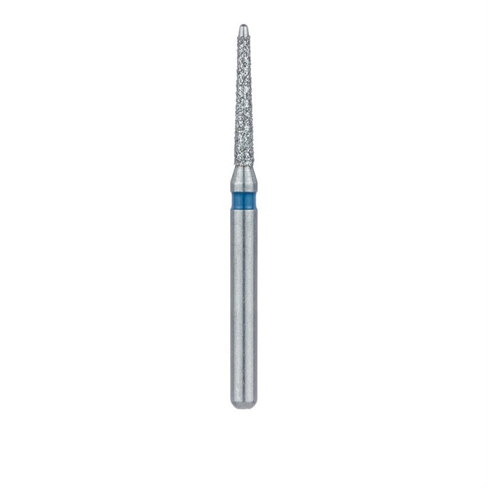 Long Safe End Diamond Bur, Taper, 1.2mm Ø, Medium, FG - 851L-012-FG - Avtec Dental