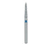 Long Safe End Diamond Bur, Taper, 1.6mm Ø, Medium, FG - 851L-016-FG - Avtec Dental