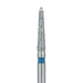 Long Safe End Diamond Bur, Taper, 1.6mm Ø, Medium, FG - 851L-016-FG - Avtec Dental