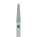 Long Safe End Diamond Bur, Taper, 1.8mm Ø, Medium, FG - 851L-018-FG - Avtec Dental
