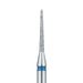 Long Round End Taper Chamfer Diamond Bur, 1.2mm Ø, Medium, HP - 852-012-HP - Avtec Dental