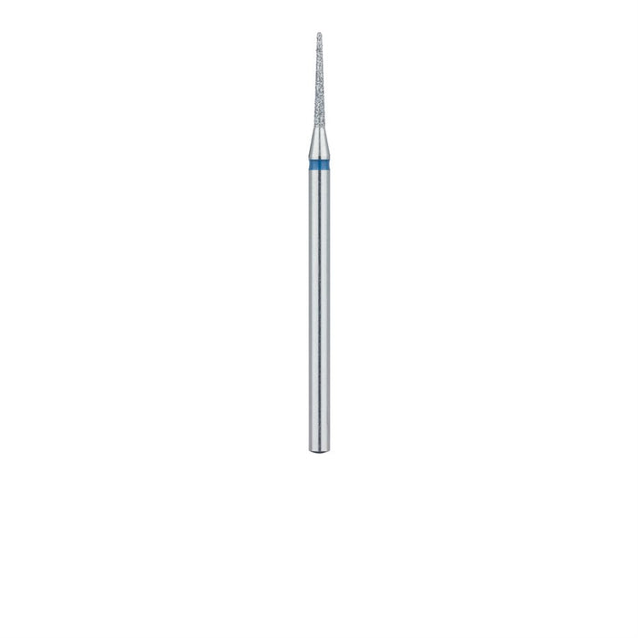 Long Round End Taper Chamfer Diamond Bur, 1.2mm Ø, Medium, HP - 852-012-HP - Avtec Dental