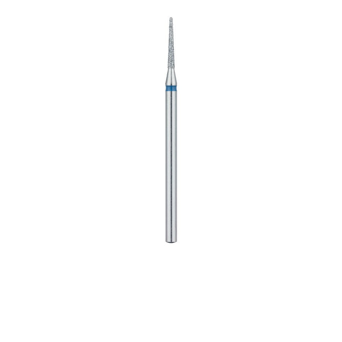 Long Round End Taper Chamfer Diamond Bur, 1.4mm Ø, Medium, HP - 852-014-HP - Avtec Dental