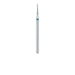 Long Round End Taper Chamfer Diamond Bur, 1.4mm Ø, Medium, HP - 852-014-HP - Avtec Dental