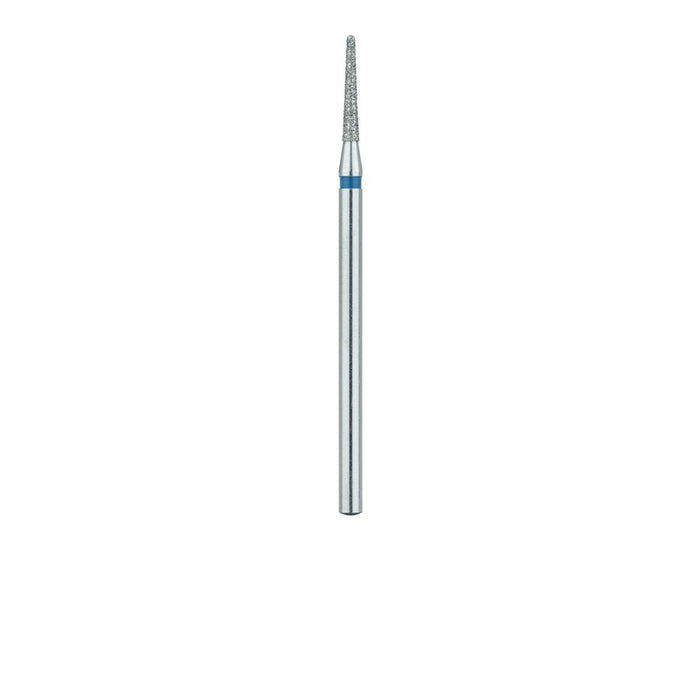 Long Round End Taper Chamfer Diamond Bur, 1.6mm Ø, Medium, HP - 852-016-HP - Avtec Dental