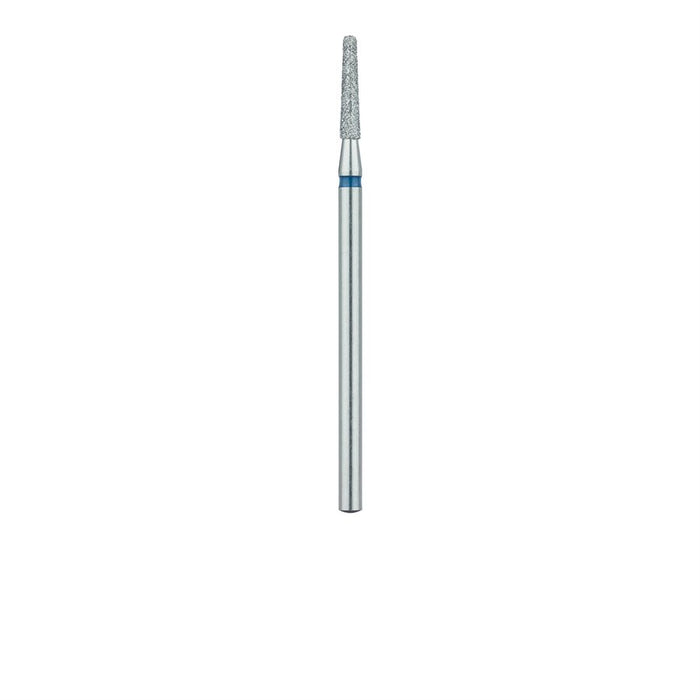 Long Round End Taper Chamfer Diamond Bur, 2.1mm Ø, Medium, HP - 852-021-HP - Avtec Dental