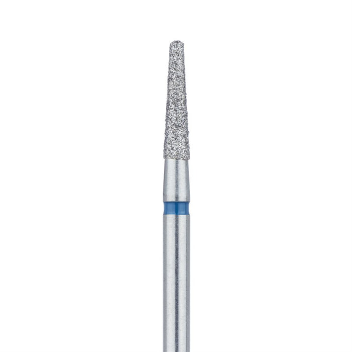 Long Round End Taper Chamfer Diamond Bur, 2.3mm Ø, Medium, HP - 852-023-HP - Avtec Dental