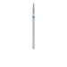 Long Round End Taper Chamfer Diamond Bur, 2.3mm Ø, Medium, HP - 852-023-HP - Avtec Dental