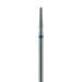 Long Round End Taper Chamfer Diamond Bur, 2.1mm Ø, Medium, HP - 852-021-HP - Avtec Dental