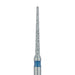 Long Round End Taper Chamfer Diamond Bur, 1mm Ø, Medium, FG - 852-010-FG - Avtec Dental