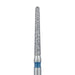 Long Round End Taper Chamfer Diamond Bur, 1.4mm Ø, Medium, HP - 852-014-HP - Avtec Dental
