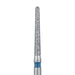 Long Round End Taper Chamfer Diamond Bur, 1.4mm Ø, Medium, FG - 852-014-FG - Avtec Dental