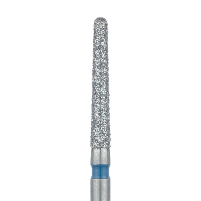 Long Round End Taper Chamfer Diamond Bur, 1.6mm Ø, Medium, HP - 852-016-HP - Avtec Dental