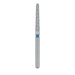 Single-Use Diamond Bur, Sterile, 25 Pack, 1.6mm Ø, Tapered, Round End, 10mm Working Length, Medium, FG - 1116.10M - Avtec Dental