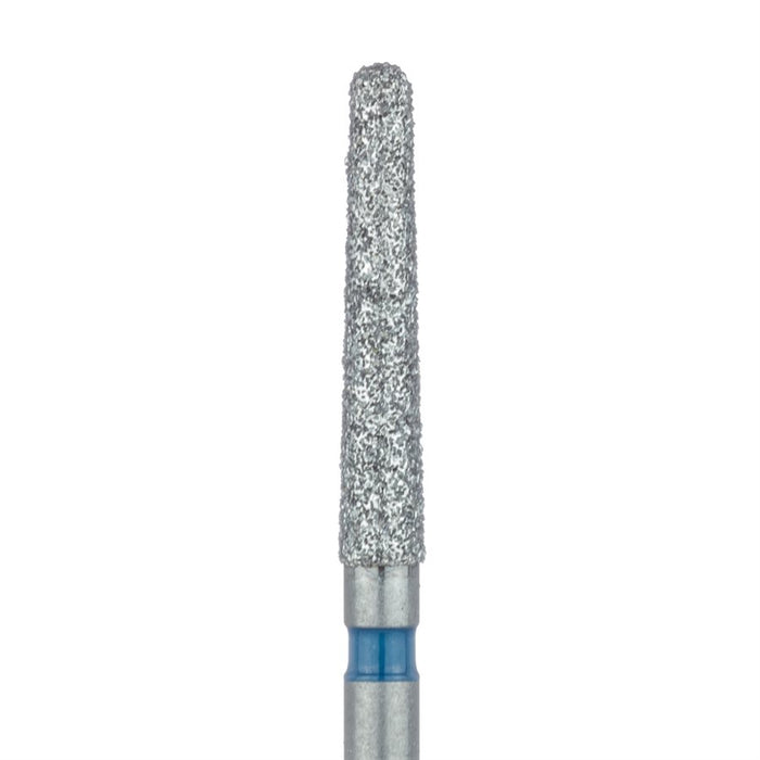 Long Round End Taper Chamfer Diamond Bur, 1.8mm Ø, Medium, HP - 852-018-HP - Avtec Dental