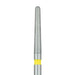 Long Round End Taper Chamfer Diamond Bur, 1.6mm Ø, Extra Fine, FG - 852C-016-FG - Avtec Dental