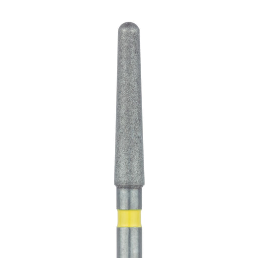Long Round End Taper Chamfer Diamond Bur, 1.8mm Ø, Extra Fine, FG - 852C-018-FG - Avtec Dental
