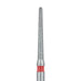 Long Round End Taper Chamfer Diamond Bur, 1.2mm Ø, Fine, FG - 852F-012-FG - Avtec Dental