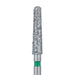 Long Round End Taper Chamfer Diamond Bur, 2.3mm Ø, Coarse, FG - 852G-023-FG - Avtec Dental