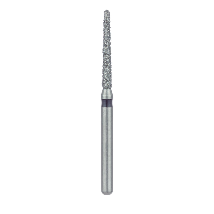 Long Round End Taper Chamfer Diamond Bur, 1.4mm Ø, Super Coarse, FG - 852H-014-FG - Avtec Dental