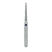Long Round End Taper Chamfer Diamond Bur, 1.4mm Ø, Super Coarse, FG - 852H-014-FG - Avtec Dental