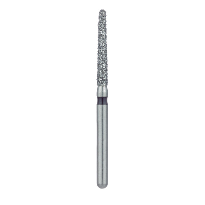 Long Round End Taper Chamfer Diamond Bur, 1.6mm Ø, Super Coarse, FG - 852H-016-FG - Avtec Dental