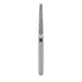 Long Round End Taper Chamfer Diamond Bur, 1.6mm Ø, Super Coarse, FG - 852H-016-FG - Avtec Dental