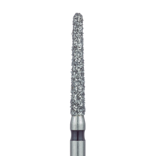 Long Round End Taper Chamfer Diamond Bur, 1.6mm Ø, Super Coarse, FG - 852H-016-FG - Avtec Dental