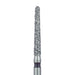 Long Round End Taper Chamfer Diamond Bur, 1.6mm Ø, Super Coarse, FG - 852H-016-FG - Avtec Dental