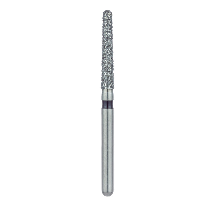 Long Round End Taper Chamfer Diamond Bur, 1.8mm Ø, Super Coarse, FG - 852H-018-FG - Avtec Dental
