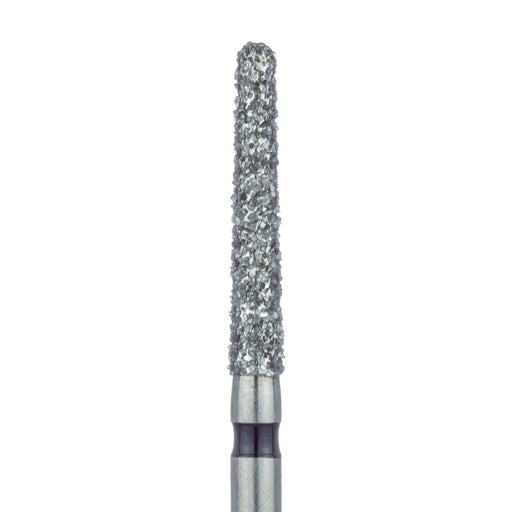 Long Round End Taper Chamfer Diamond Bur, 1.8mm Ø, Super Coarse, FG - 852H-018-FG - Avtec Dental