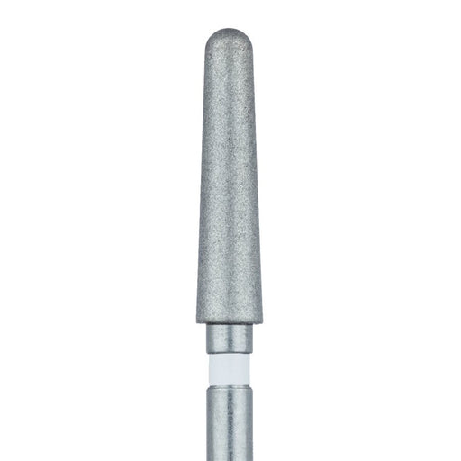 Zirconia Diamond Bur, 2 Degree Tapered Round End, 2.4mm Ø, Ultra Fine, FG - 852Z1-024-FG - Avtec Dental