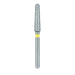 Zirconia Diamond Bur, 2 Degree Tapered Round End, 2.4mm Ø, Extra Fine, FG - 852Z2-024-FG - Avtec Dental
