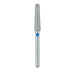 Zirconia Diamond Bur, 2 Degree Tapered Round End, 2.4mm Ø, Medium, FG - 852Z4-024-FG - Avtec Dental
