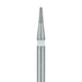 Short Round End Taper Chamfer Diamond Bur, 0.9mm Ø, Ultra Fine, FG - 855LU-009-FG - Avtec Dental