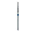 Round End Taper Chamfer Diamond Bur, 1.2mm Ø, Medium, FG - 856-012-FG - Avtec Dental