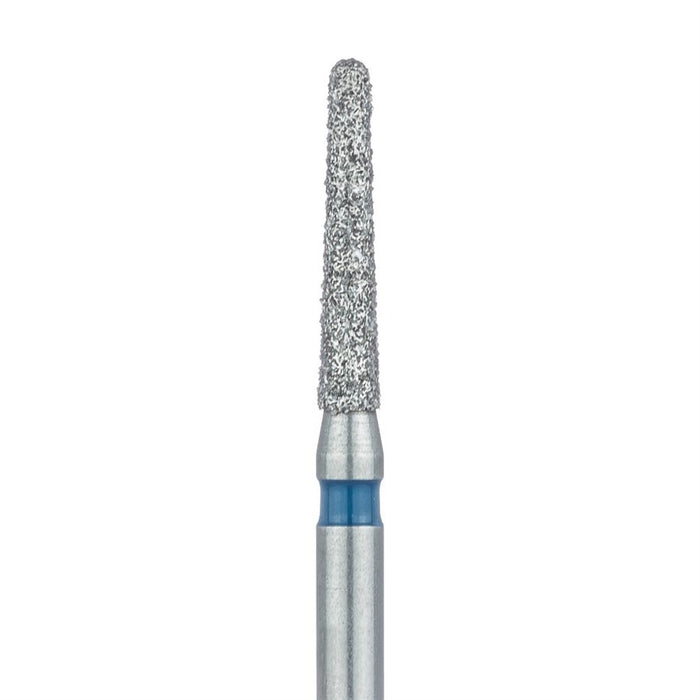 Round End Taper Chamfer Diamond Bur, 1.4mm Ø, Medium, FG - 856-014-FG - Avtec Dental