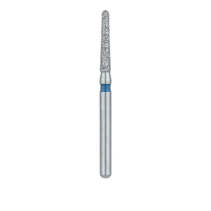 Round End Taper Chamfer Diamond Bur, 1.4mm Ø, Medium, FG - 856-014-FG - Avtec Dental