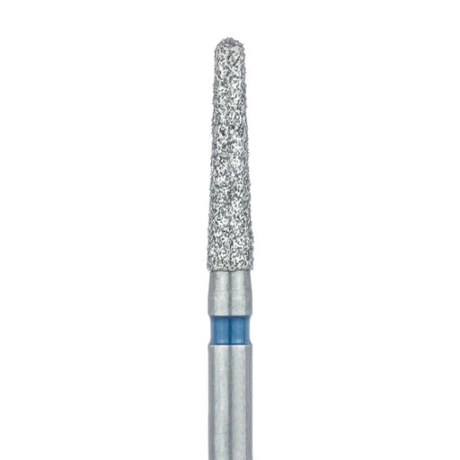 Round End Taper Chamfer Diamond Bur, 1.6mm Ø, Medium, FG - 856-016-FG - Avtec Dental