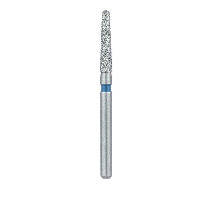 Round End Taper Chamfer Diamond Bur, 1.6mm Ø, Medium, FG - 856-016-FG - Avtec Dental