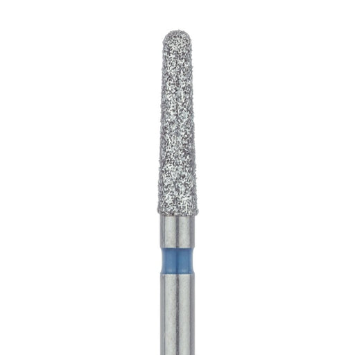 Round End Taper Chamfer Diamond Bur, 1.8mm Ø, Medium, FG - 856-018-FG - Avtec Dental