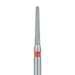Round End Taper Chamfer Diamond Bur, 1.2mm Ø, Fine, FG - 856F-012-FG - Avtec Dental