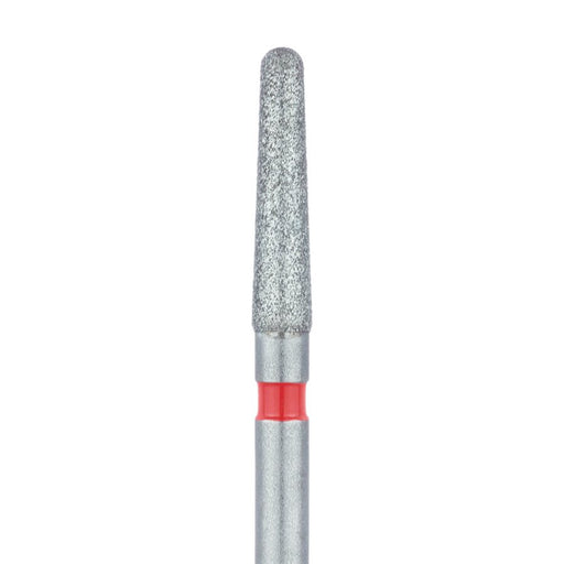 Round End Taper Chamfer Diamond Bur, 1.8mm Ø, Fine, FG - 856F-018-FG - Avtec Dental