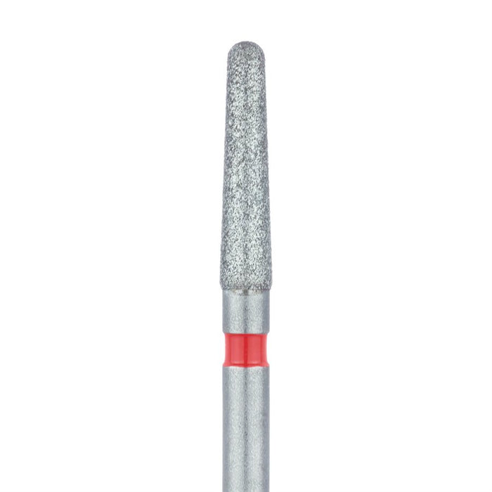Round End Taper Chamfer Diamond Bur, 1.8mm Ø, Fine, FG - 856F-018-FG - Avtec Dental