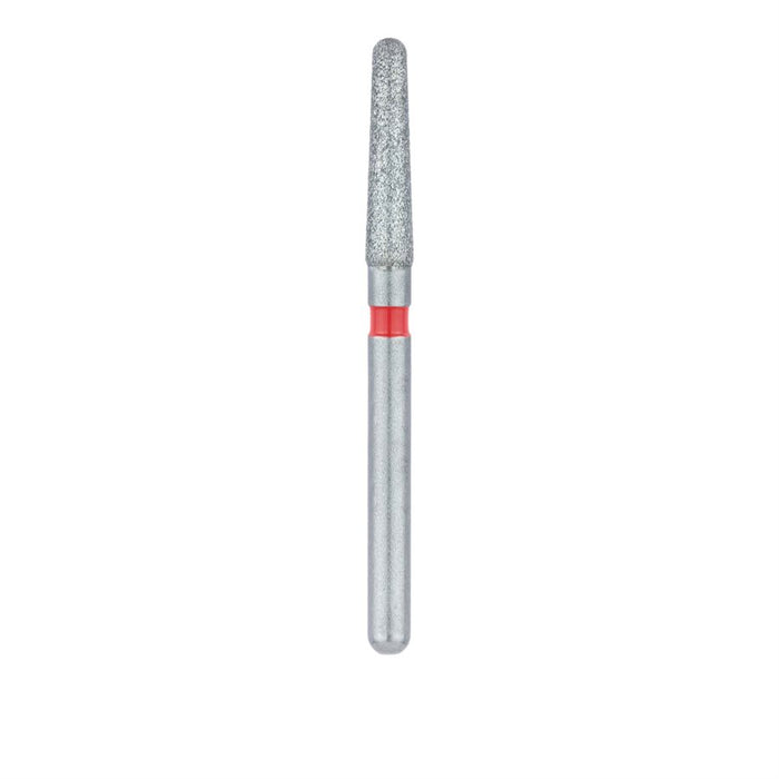 Round End Taper Chamfer Diamond Bur, 1.8mm Ø, Fine, FG - 856F-018-FG - Avtec Dental