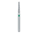 Round End Taper Chamfer Diamond Bur, 1.4mm Ø, Coarse, FG - 856G-014-FG - Avtec Dental